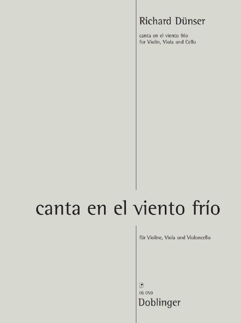 Canta en el viento frio