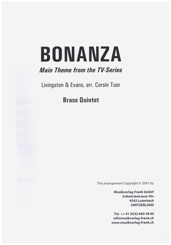 Bonanza (Hauptthema)