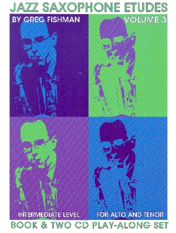 Jazz Saxophon Etudes vol.3 (+2CD's)