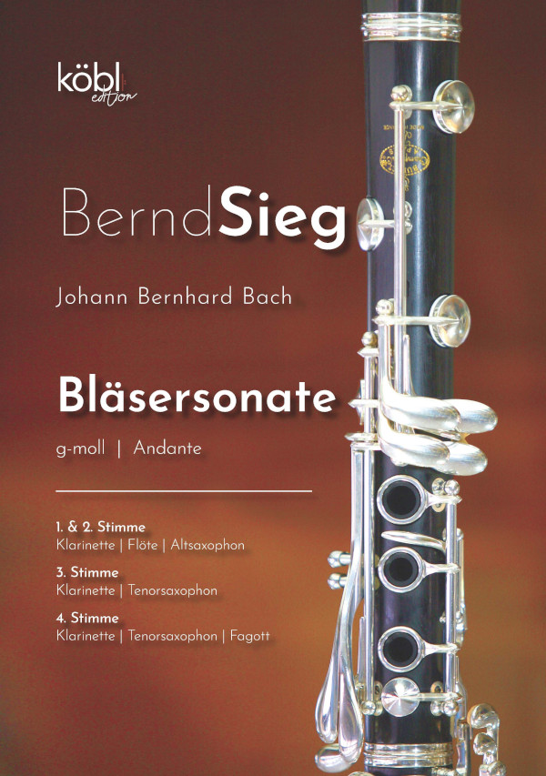 Andante g-Moll aus der Bläsersonate: