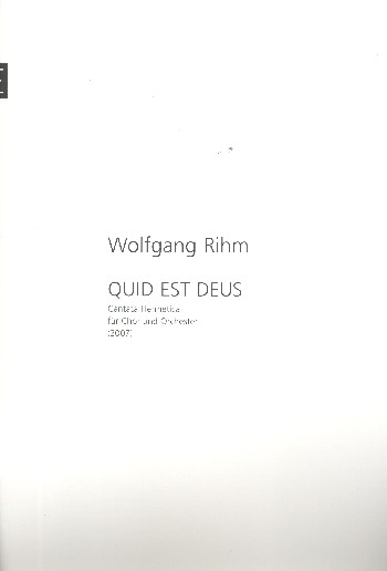 Quid est Deus