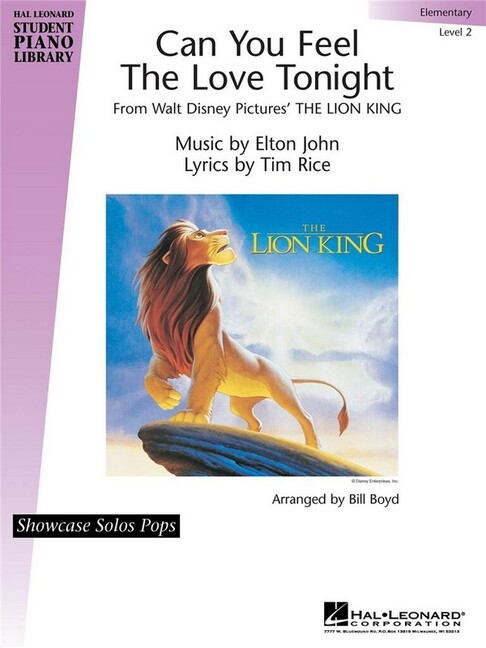 Can You feel the Love tonight: