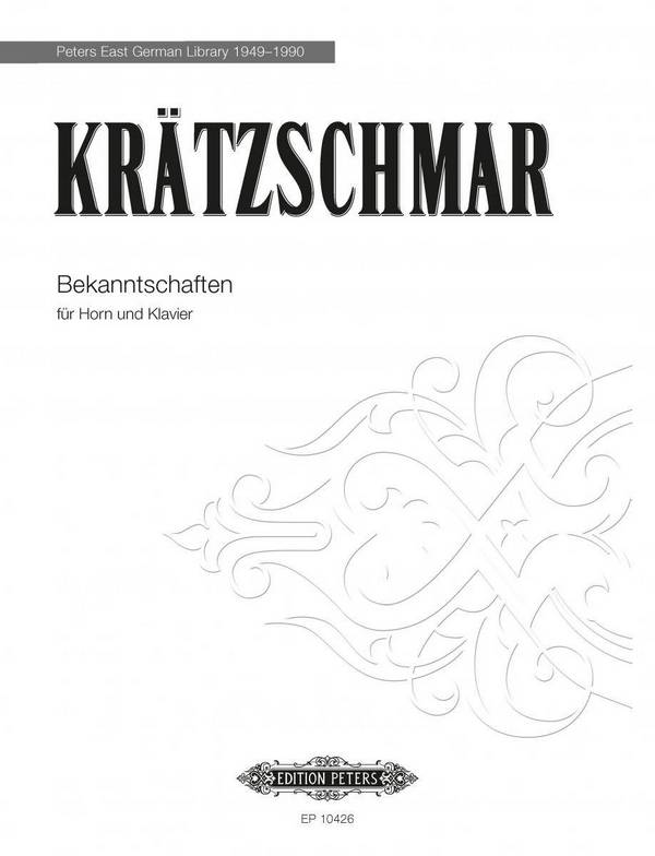 Bekanntschaften (1975) Stücke
