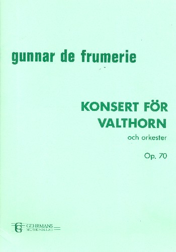 Concerto op.70 for Horn and Orchestra