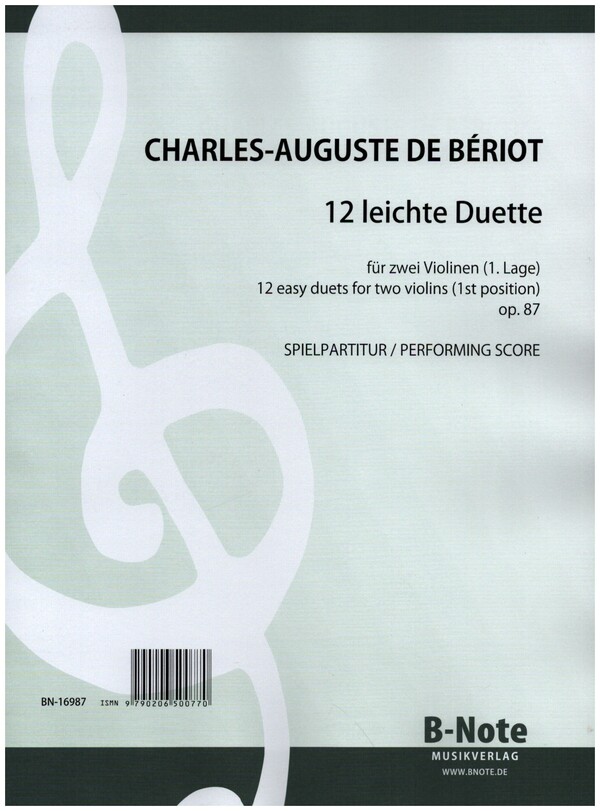 12 leichte Duette op.87