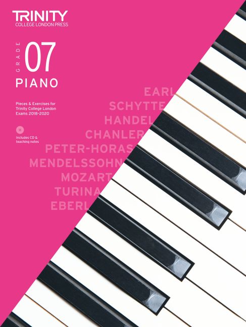 Piano Exam Pieces and Exercises 2018-2020 Grade 7 (+CD)