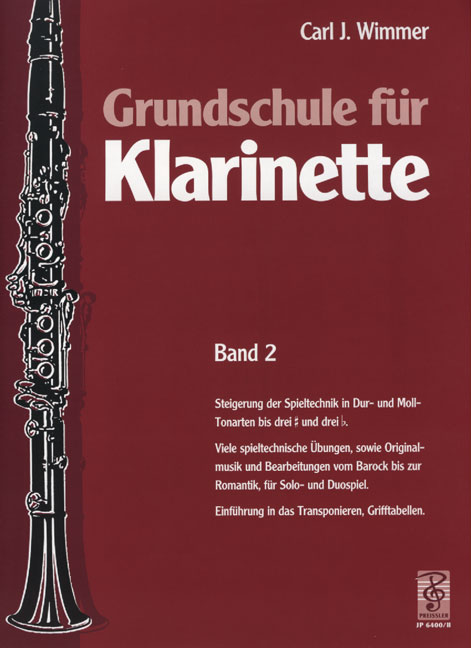 Grundschule für Klarinette