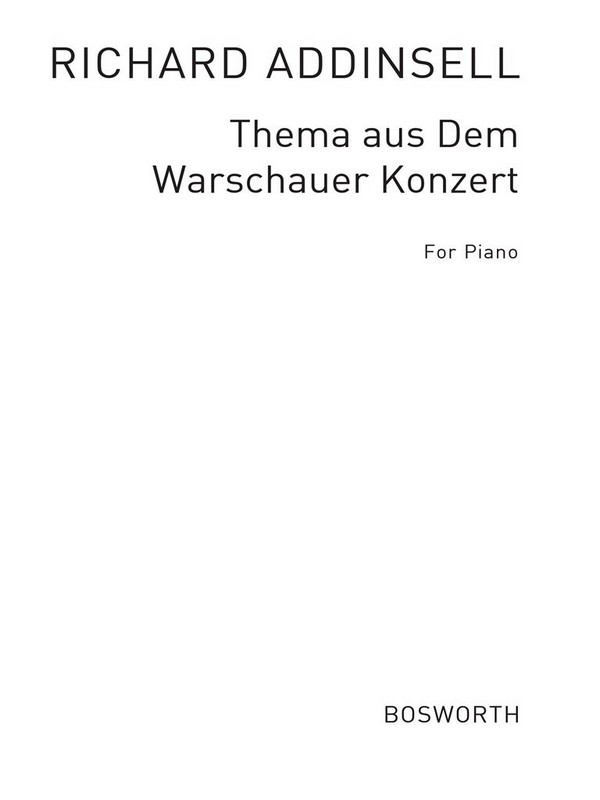 Thema aus dem Warschauer Konzert