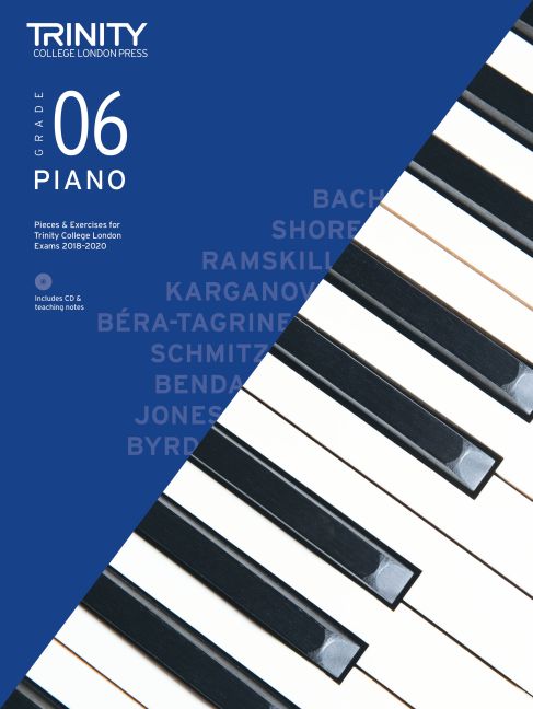 Piano Exam Pieces and Exercises 2018-2020 Grade 6 (+CD)