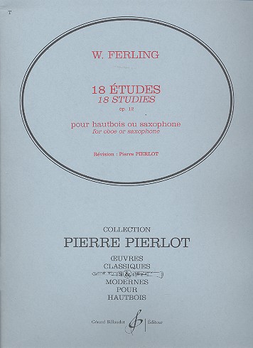 18 études op.12 pour hautbois