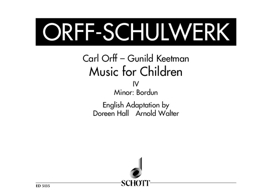 Music for Children Band 4