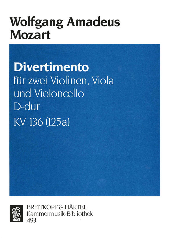Divertimento D-Dur KV136 (125a)