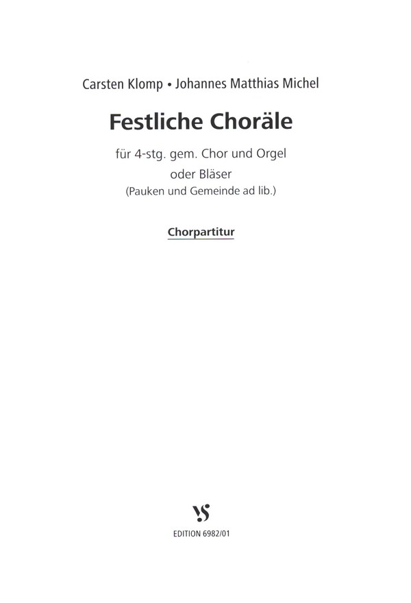 Festliche Choräle