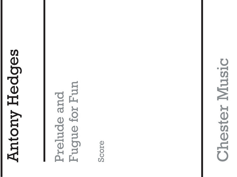 Prelude and Fugue for Fun