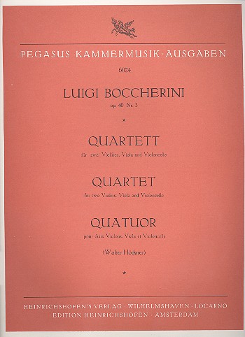 Streichquartett op.40,3