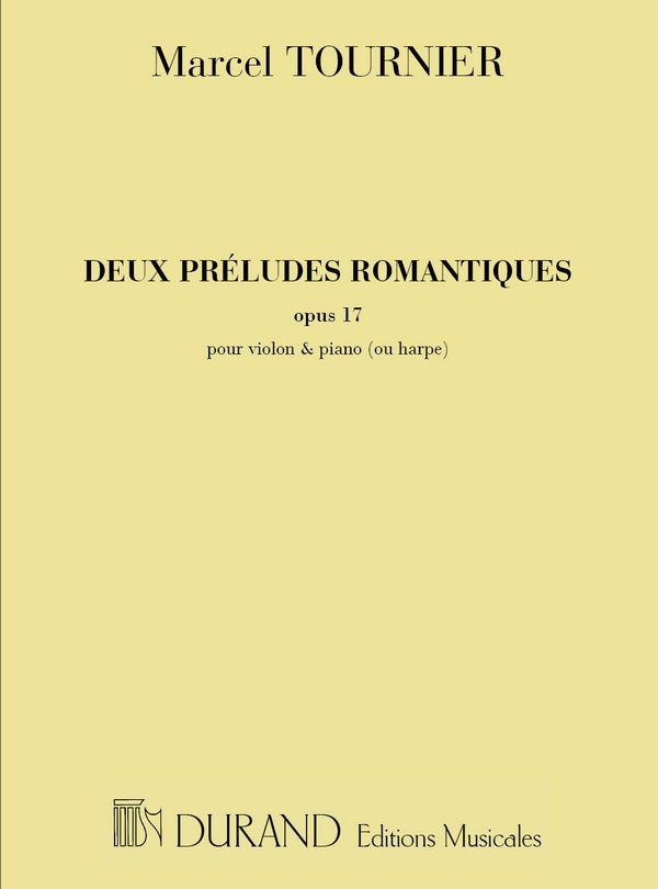 2 preludes romantiques op.17