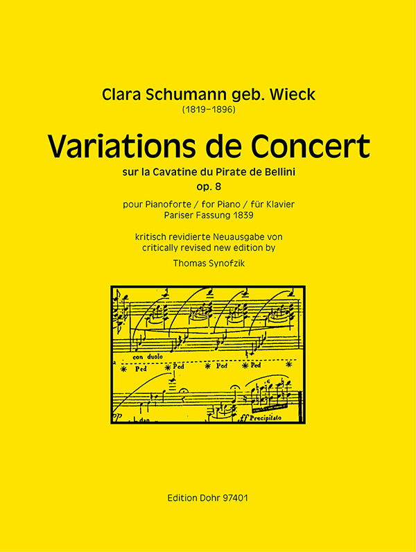 Variations de concert sur la Cavatine du Pirate de Bellini op.8
