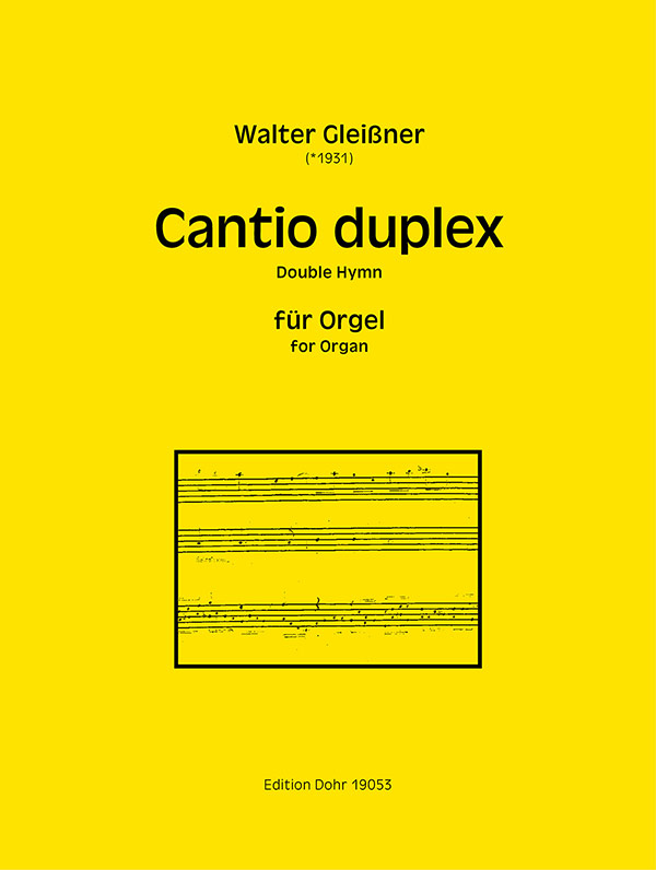 Cantio duplex