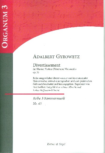 Divertissement A-Dur op.50