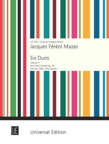 6 Duette op.39 Band 2 für