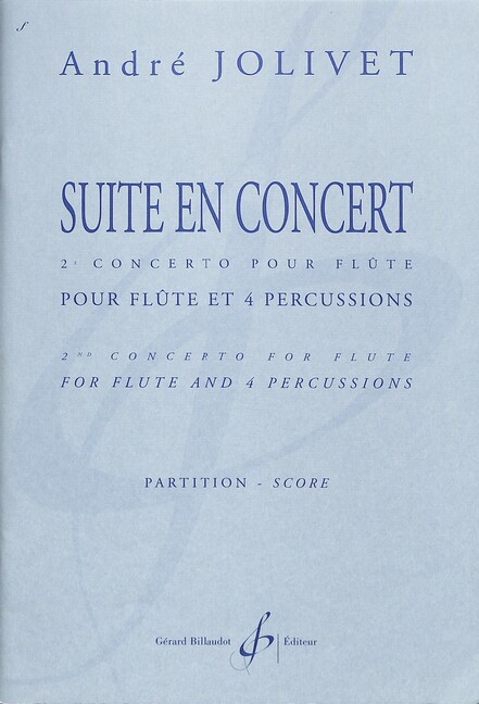 Suite en concert pour flûte et