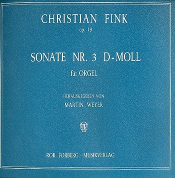 Sonate d-Moll nr.3 op.19