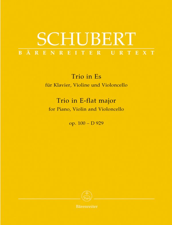 Klaviertrio Es-Dur op.100 D929