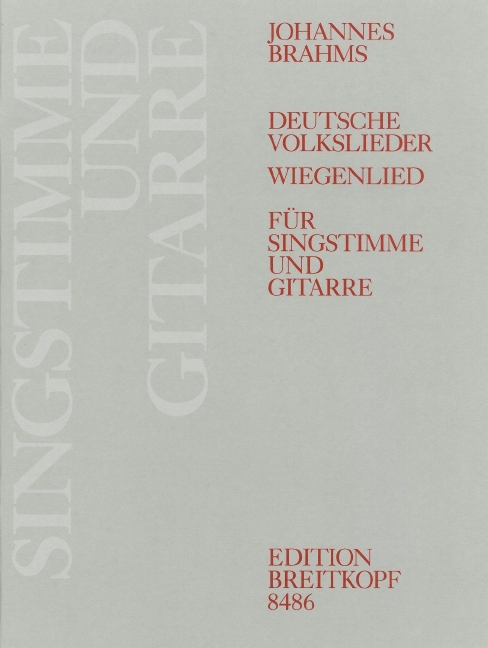 Deutsche Volkslieder aus WoO33 und Wiegenlied op.49,4