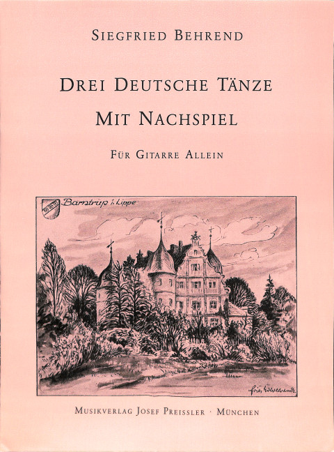 3 deutsche Tänze mit Nachspiel