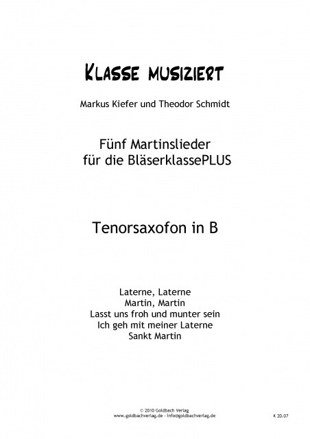 5 Martinslieder