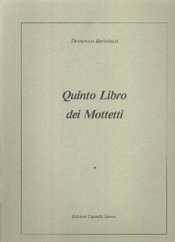 Quinto libro dei mottetti