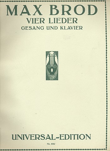 4 Lieder für mittlere Singstimme