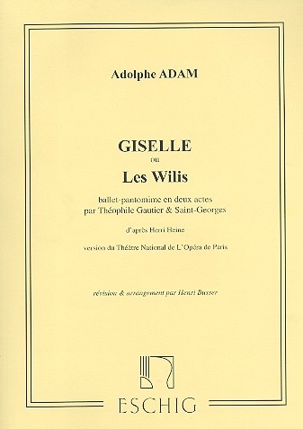 Giselle ballet-pantomime en 2 actes