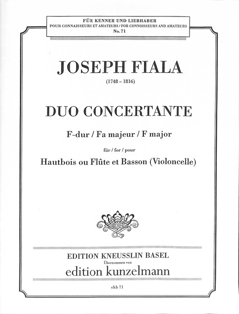 Duo concertante F-Dur