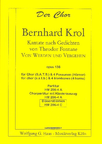 Von Werden und Vergehen op.138