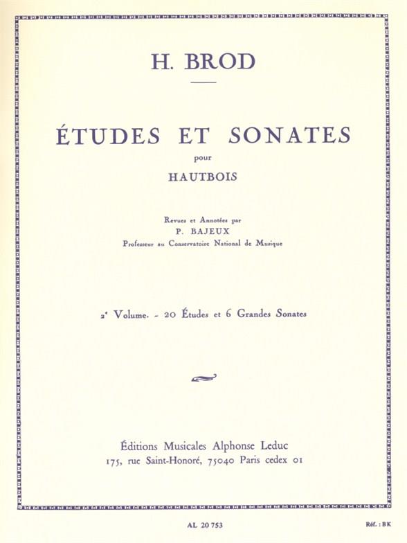 Études et sonates vol.2