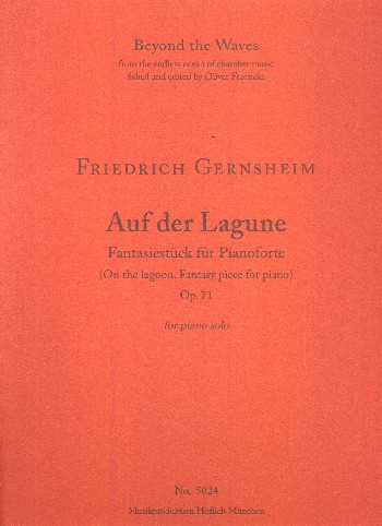 Auf der Lagune op.71