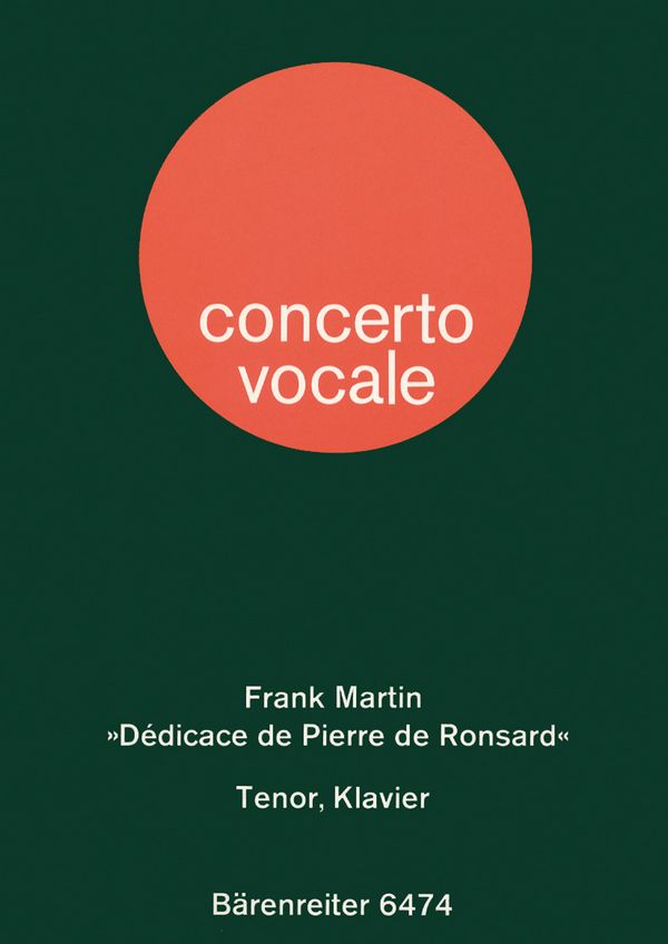 DEDICACE DE PIERRE DE RONSARD