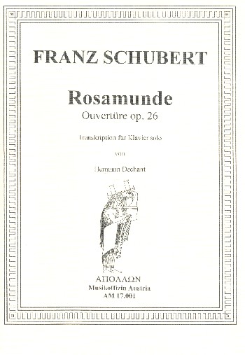 Ouvertüre Rosamunde op.26