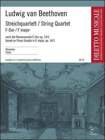 Streichquartett F-Dur op.14,1 nach