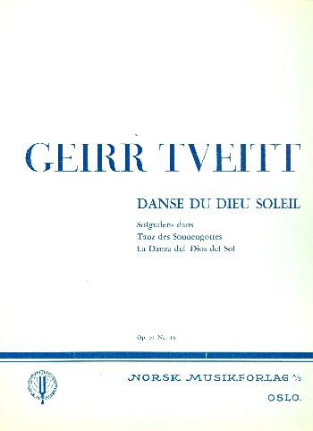 Danse du dieu soleil op.91,15