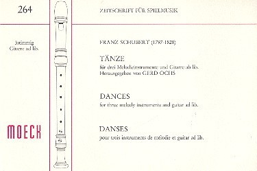 Tänze für 3 Blockflöten (SA(S)B))
