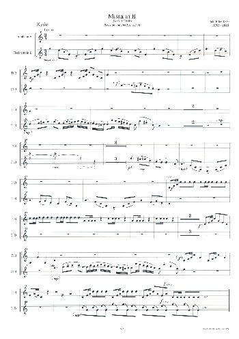 Messe B-Dur
