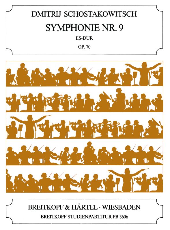 Sinfonie Es-Dur Nr.9 op.70