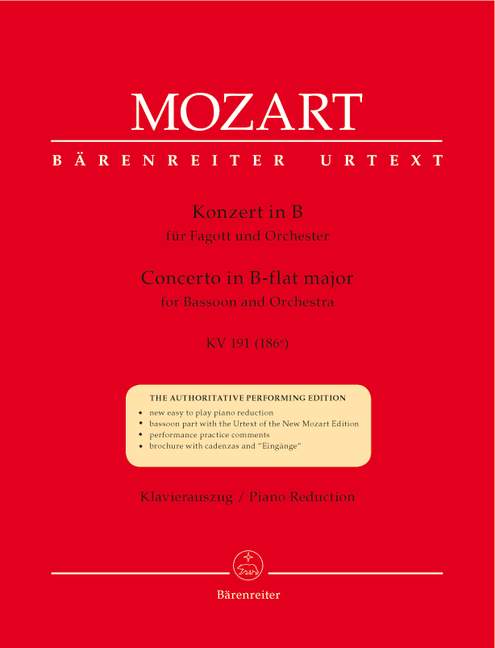 Konzert B-Dur KV191