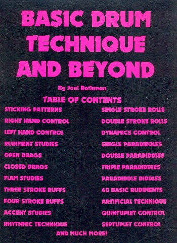 Basic Drum Technique and Beyond