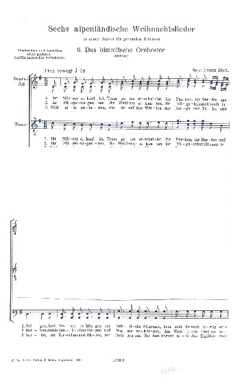 Das himmlische Orchester