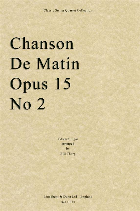 Chanson de Matin op.15,2