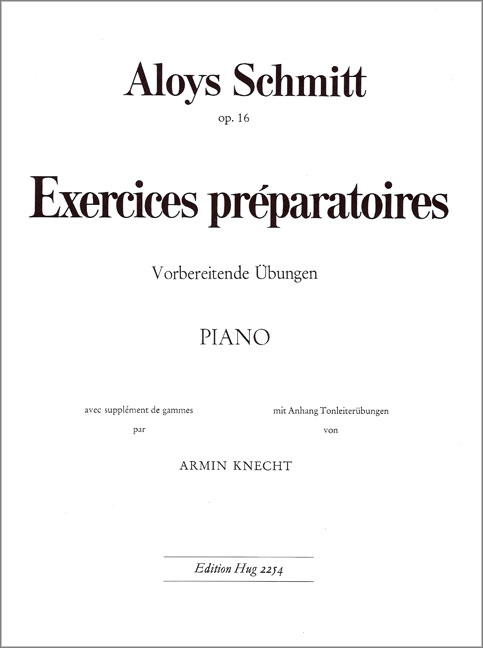 Exercices préparatoires op.16