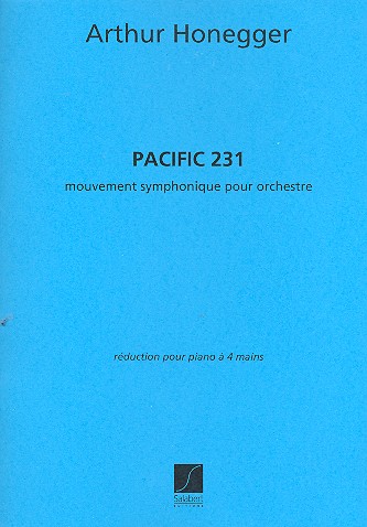 Pacific 231 reduction pour piano